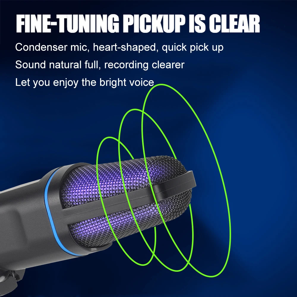 RGB USB Condenser Microphone
